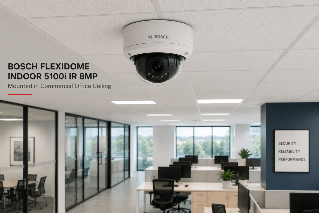 Bosch-FLEXIDOME-Indoor-5100i-IR-8MP-Network-Dome-Camera